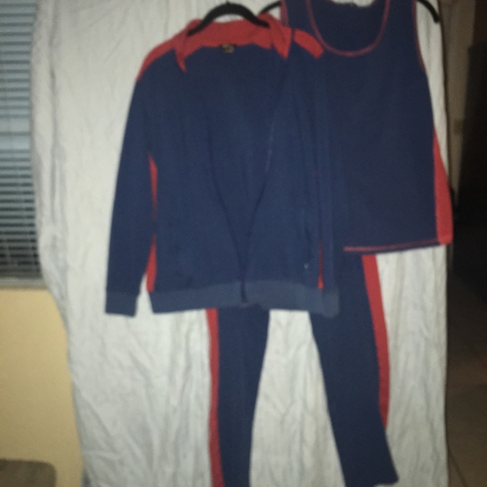 3 piece jogging suit